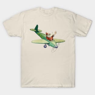 Xmas Santa Pilot T-Shirt